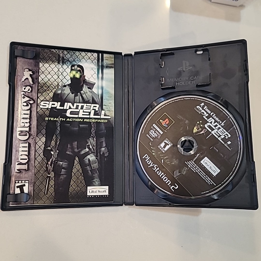 Tom Clancy's Splinter Cell - PlayStation 2 PS2 - Complete CIB