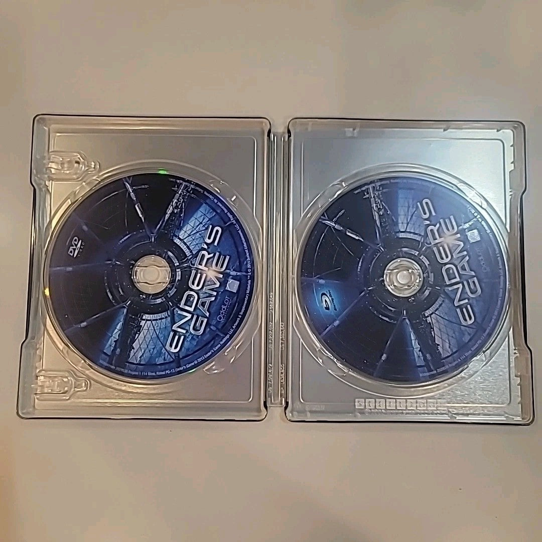 Ender's Game - Steelbook (2014, 2-Disc Set Blu-ray & DVD)
