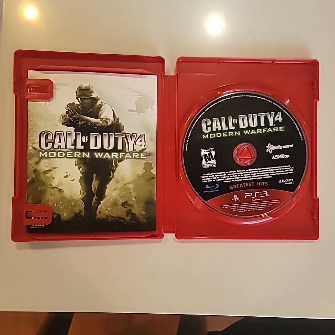 Call of Duty 4: Modern Warfare -- Greatest Hits Sony PlayStation 3 CIB