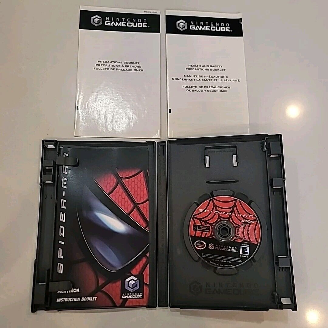 Nintendo GameCube Game Marvel Spider-Man Vintage CIB Complete
