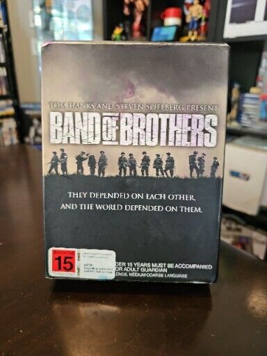Band Of Brothers (DVD, 2001) Free Postage Region 4 Vgc