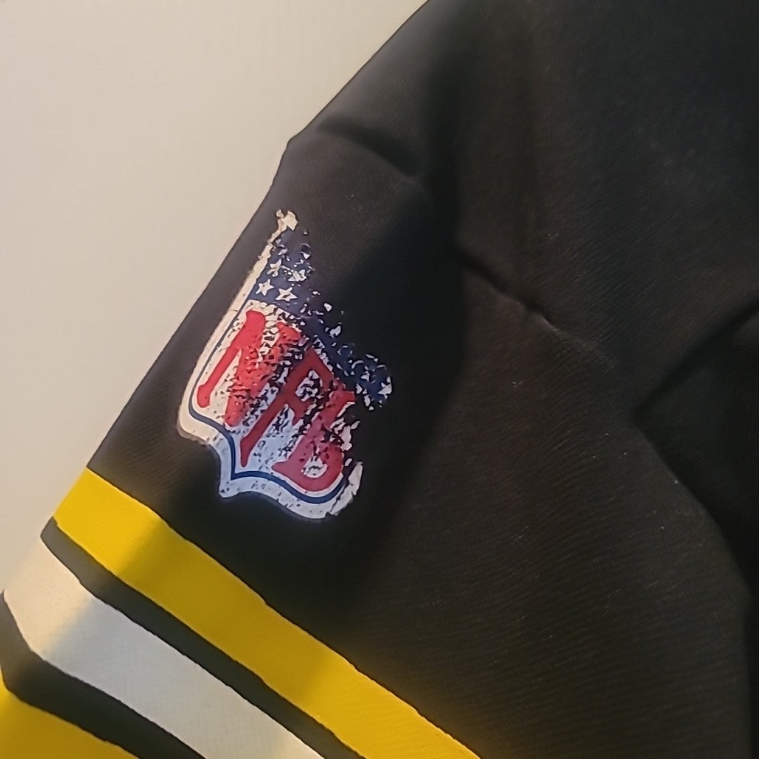 Vintage 70s 80s Rawlings NFL Pittsburgh Steelers Terry Bradshaw Jersey (L) #12