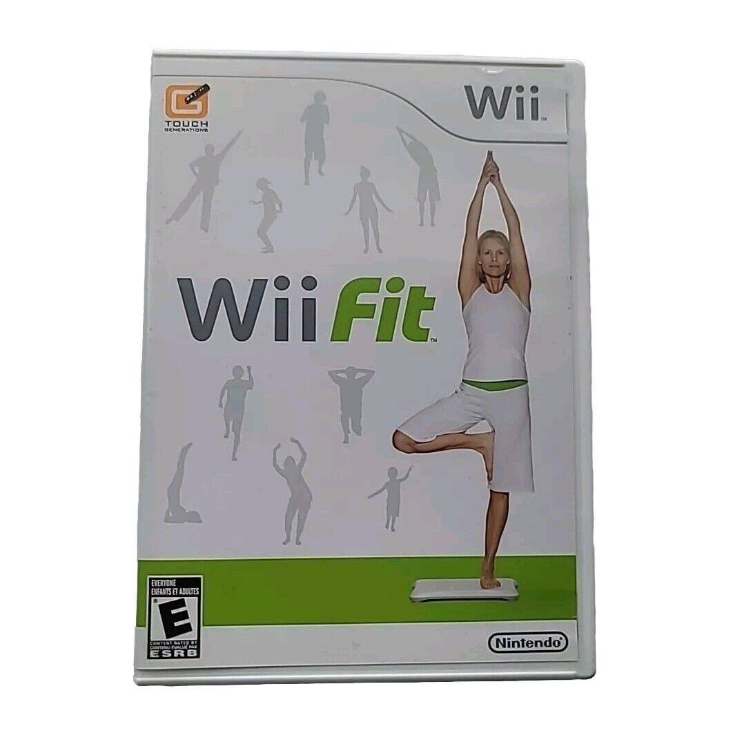Wii Fit (Nintendo Wii) - Fitness Game Complete w/ Manual - Tested