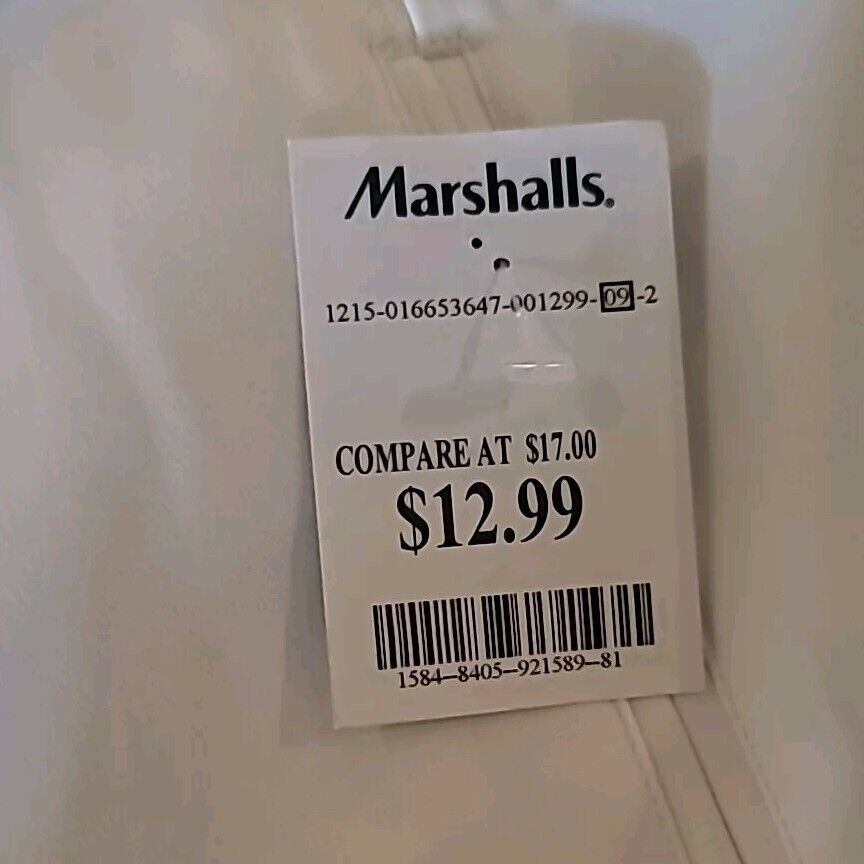 White Bermuda Shorts With Brown Belt Brand New Soft Stylish