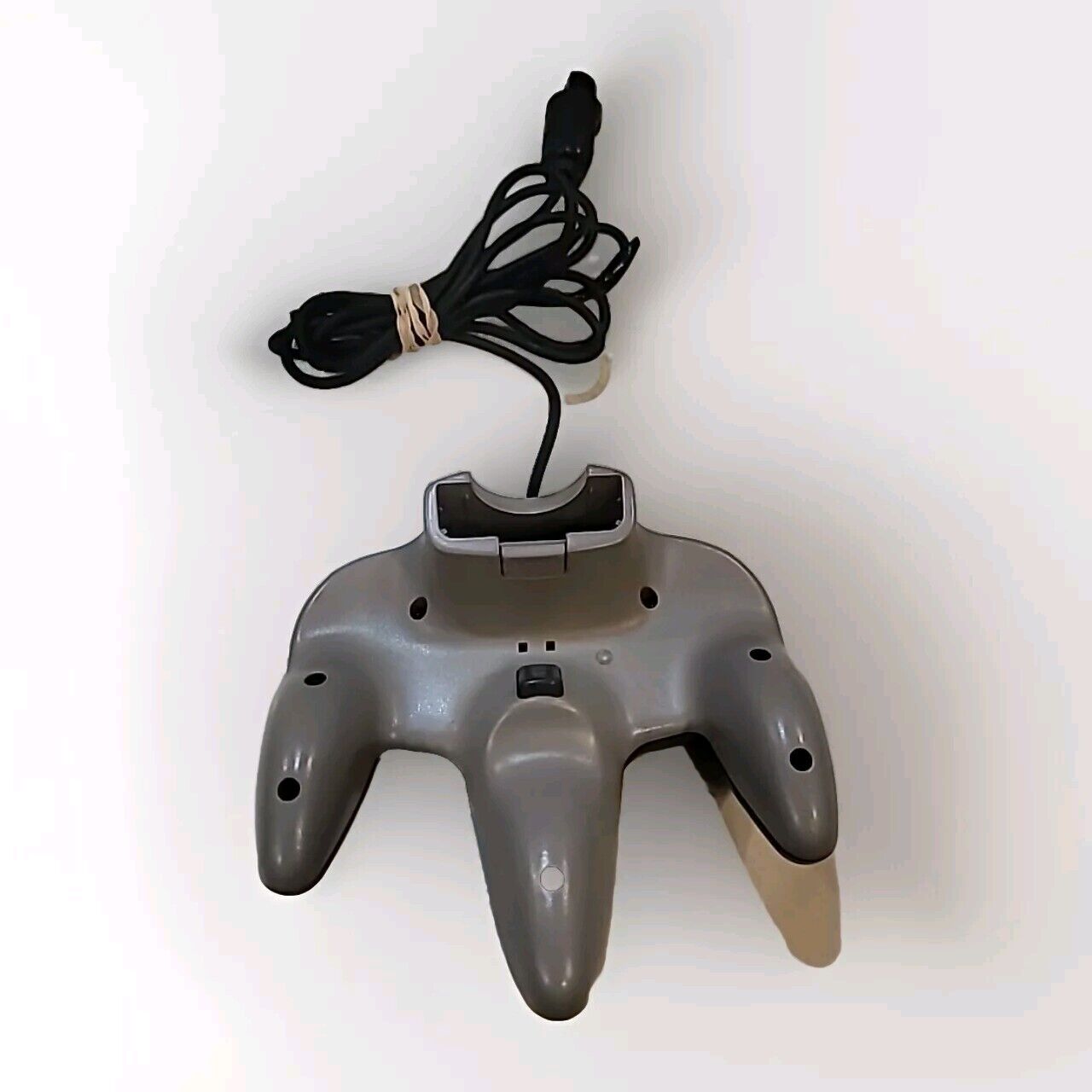 Nintendo 64 NUS-005 Official N64 OEM Black Gray Controller SEE PICS