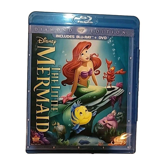 The Little Mermaid (Blu-Ray And DVD Discs 2013) No Scratches