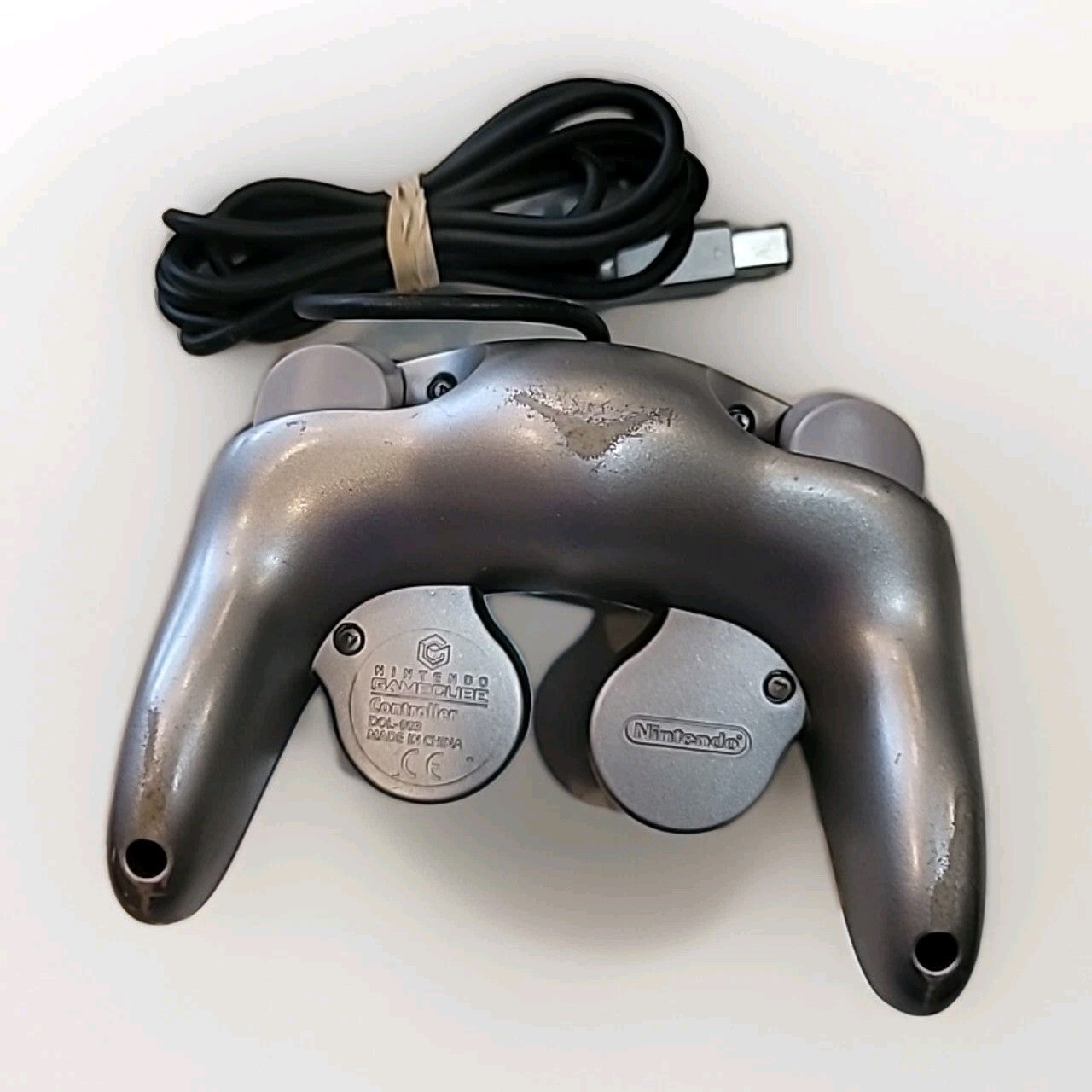 Nintendo Gamecube Controller - Platinum Silver OEM | TIGHT JOYSTICKS | TESTED