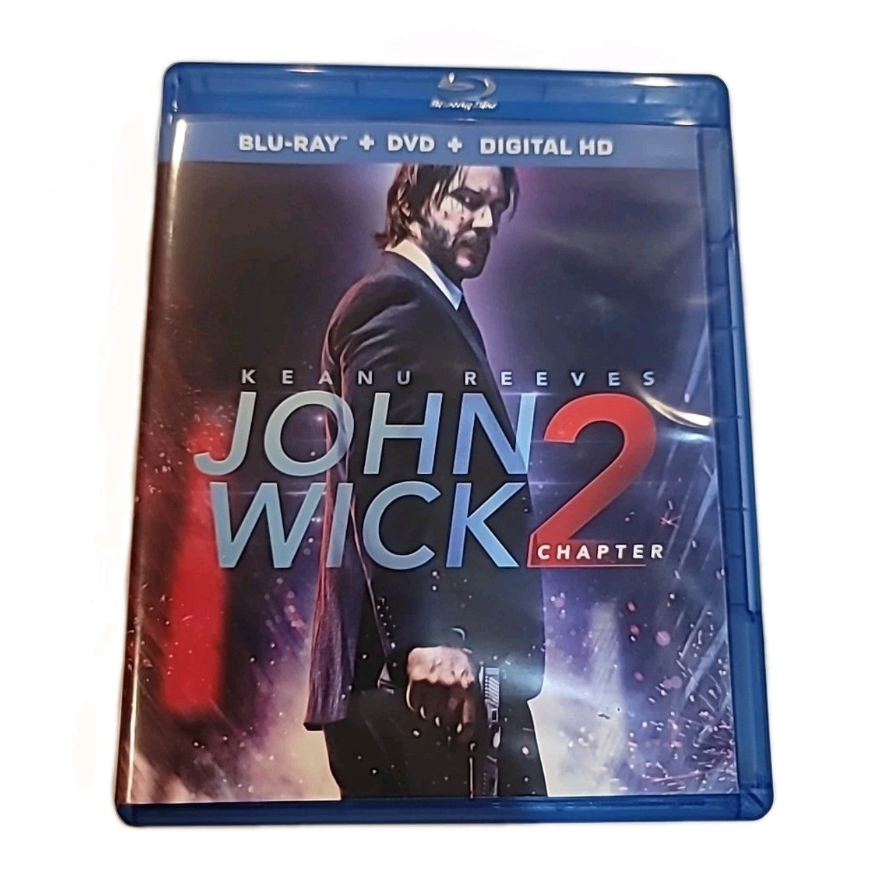 John Wick : Chapter 2 (Blu-ray Disc, 2017) Keanu Reeves