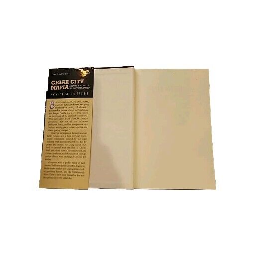 "CIGAR CITY MAFIA" A COMPLETE HISTORY OF THE TAMPA UNDERWORLD- HARDCOVER BOOK
