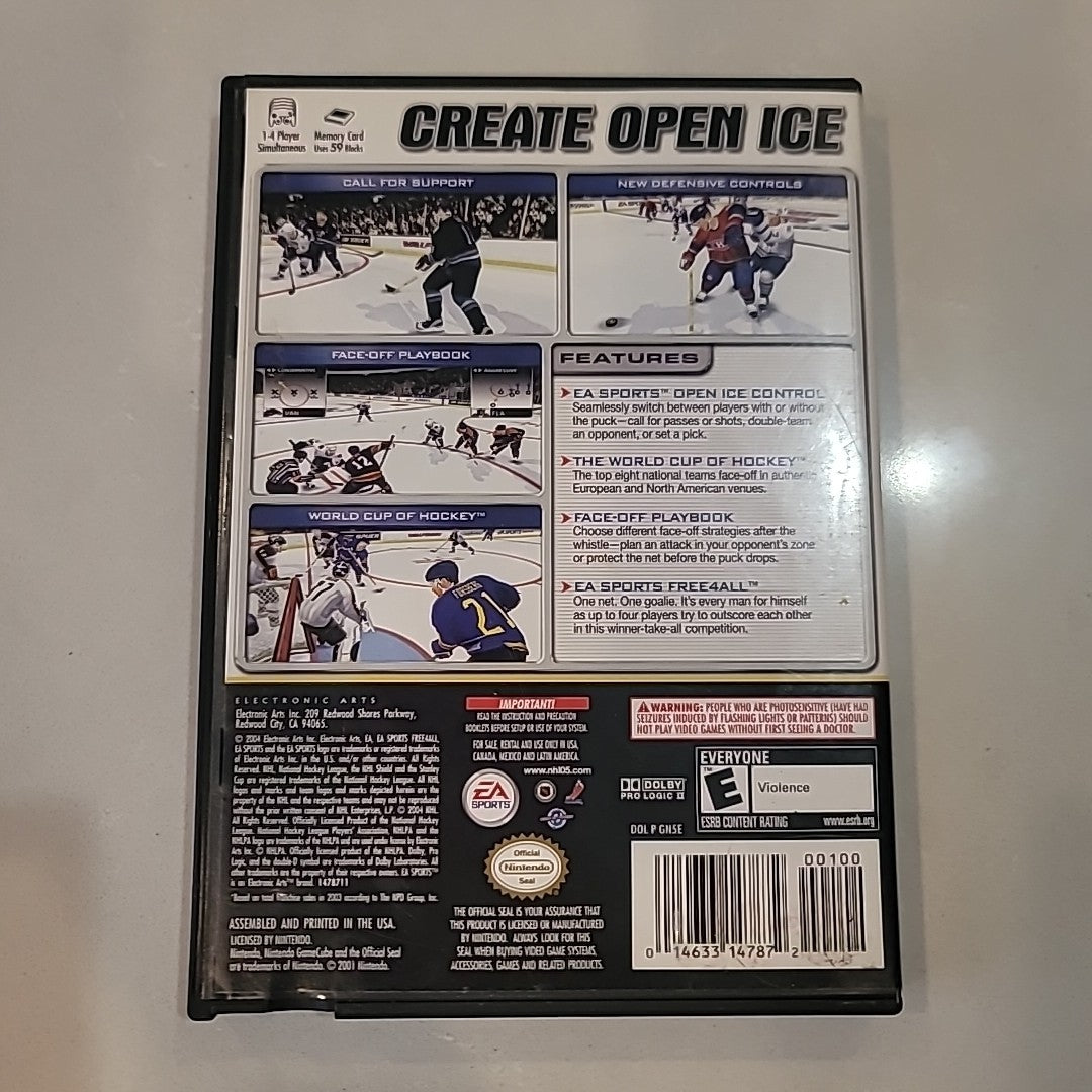 NHL 2005 (Nintendo GameCube, 2004) CIB