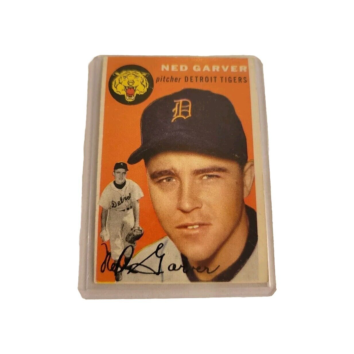 1954 Topps Ned Garver Baseball Card #44