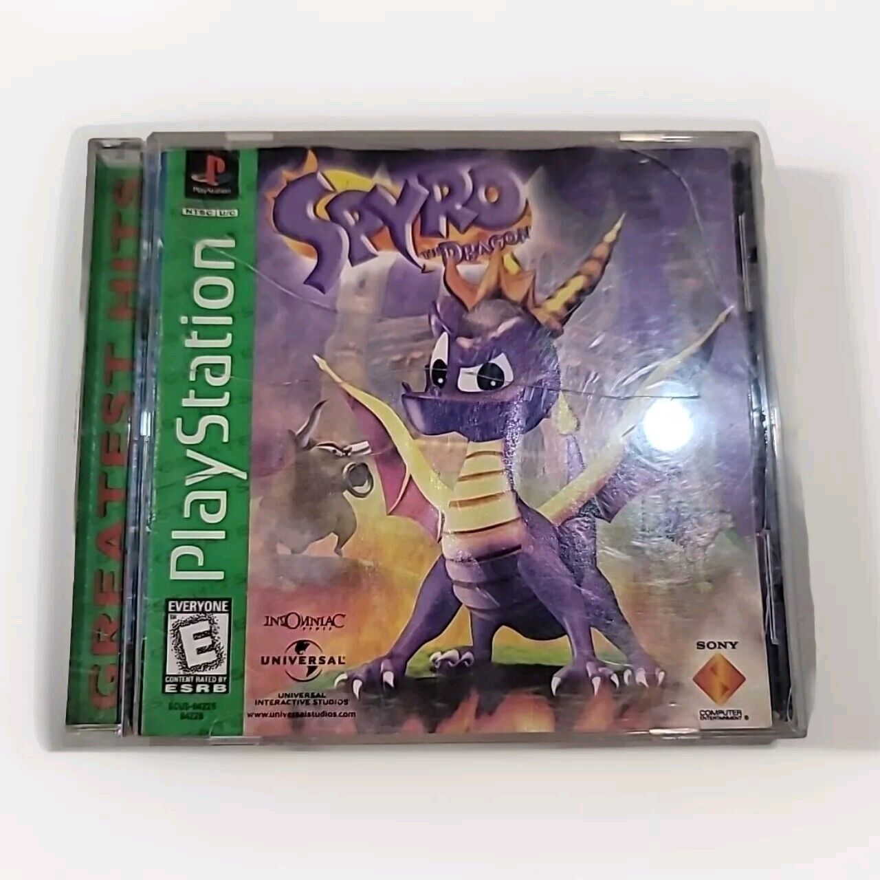Spyro the Dragon Greatest Hits PlayStation 1 PS1 Game Complete w/ Manual