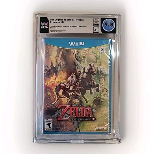 The Legend of Zelda Twilight Princess HD Nintendo Wii U Sealed Graded cgc 9.8 A+
