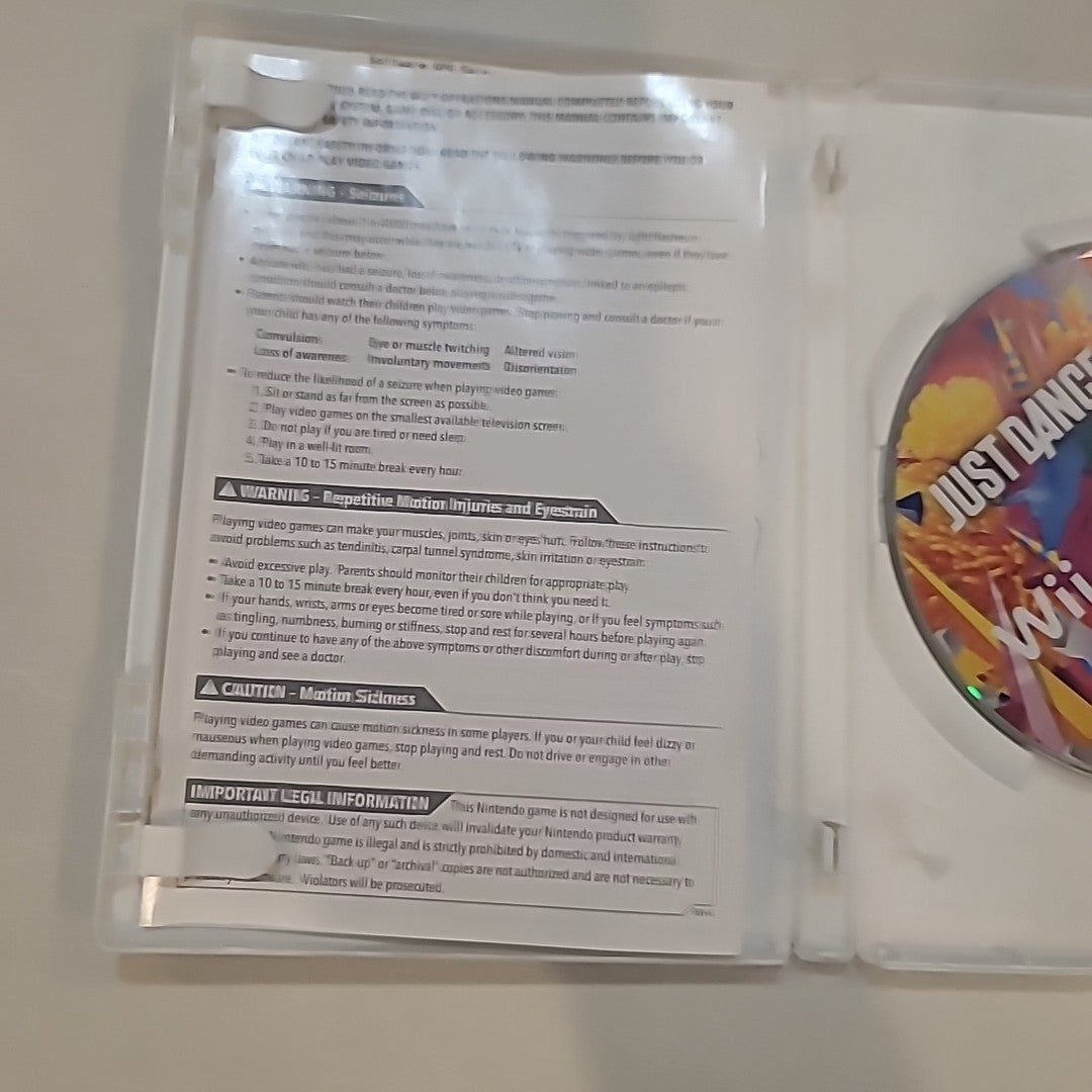 Just Dance 2016 (Nintendo Wii, 2015) CIB Complete Tested Working