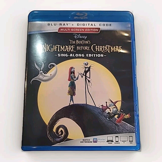 The Nightmare Before Christmas (Blu-ray, 2018) Sing Along Edition