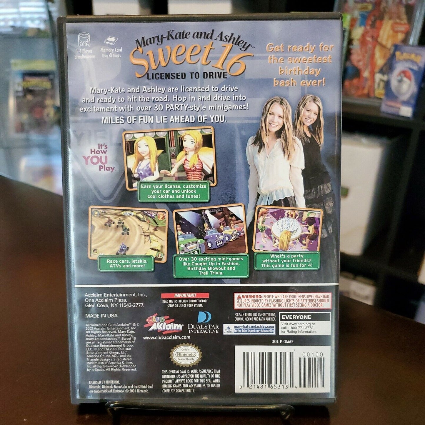 Mary-Kate and Ashley: Sweet 16 Licensed to Drive Nintendo Gamecube