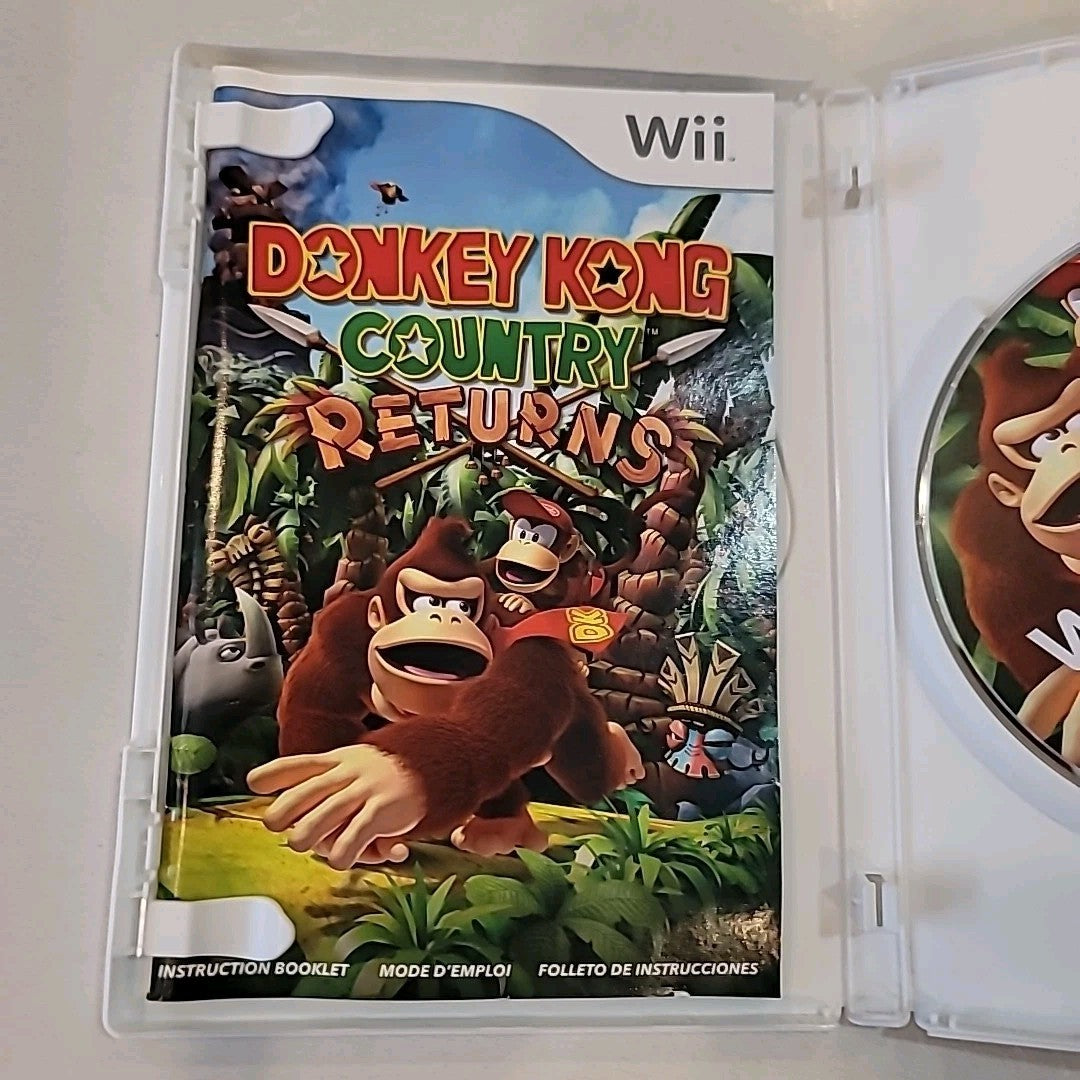 Donkey Kong Country Returns for Nintendo Wii Complete CIB