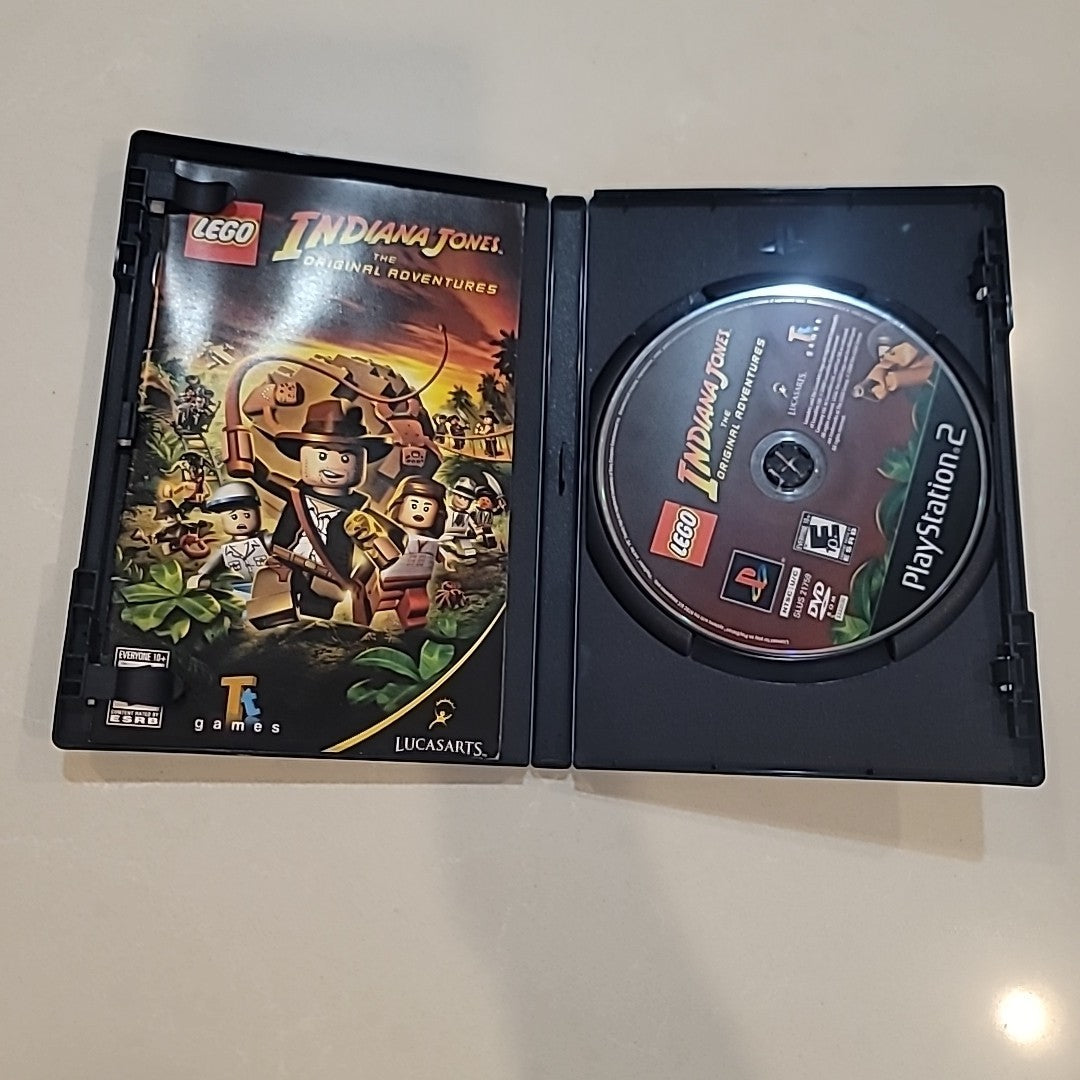 LEGO Indiana Jones: The Original Adventures (Sony PlayStation 2, 2008) CIB Works