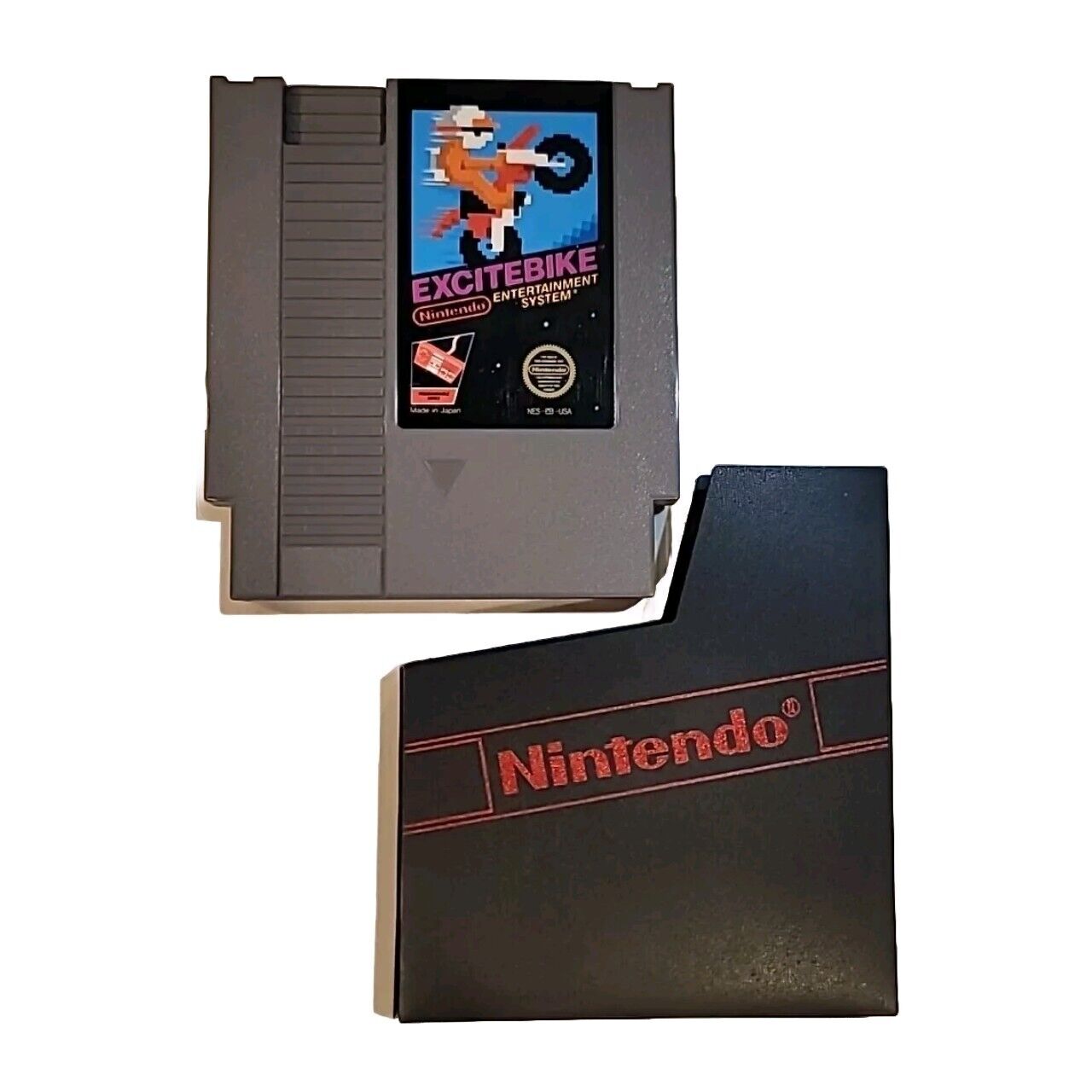 Excitebike (Nintendo Entertainment System, 1985) Authentic 3 Screw Cartridge NES