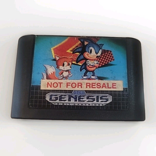 Sonic the Hedgehog 2 (Sega Genesis, 1992) *TESTED*