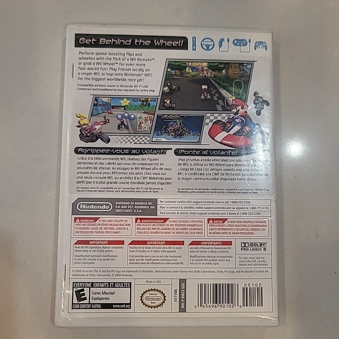 Case and Manual Only NO DISC Mario Kart Wii Nintendo Wii Authentic