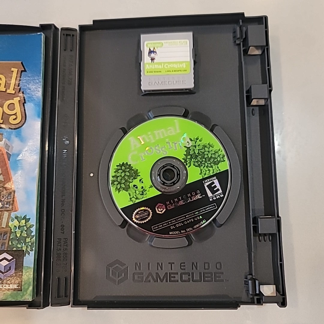 Animal Crossing (Nintendo GameCube) CIB Complete With Memory Card / Manual