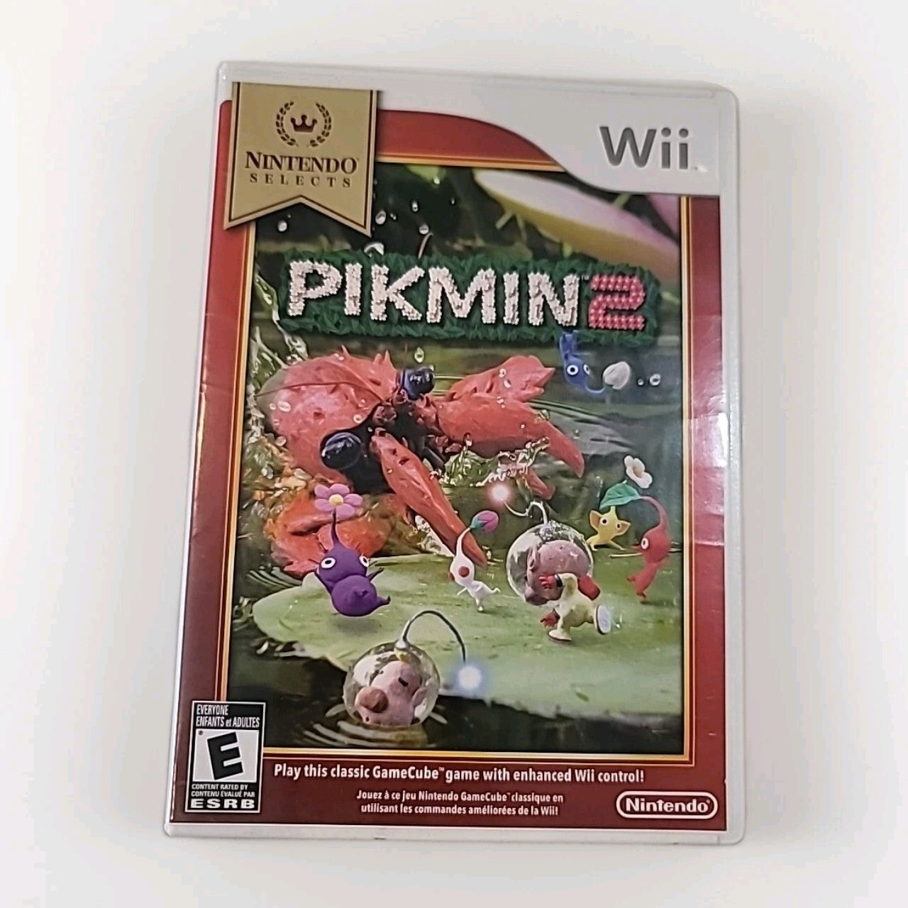 Pikmin 2 Nintendo Wii Case Manual & Inserts Only NO GAME