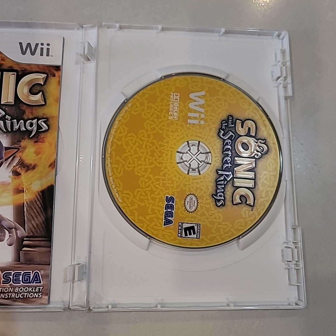 Sonic & The Secret Rings - Nintendo Wii/ CIB/ TESTED AND WORKS