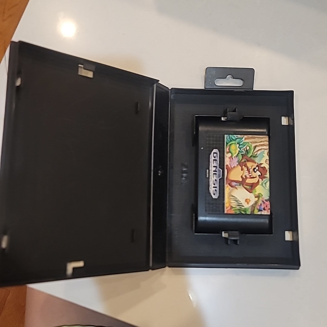 SEGA Genesis Taz Mania With Case