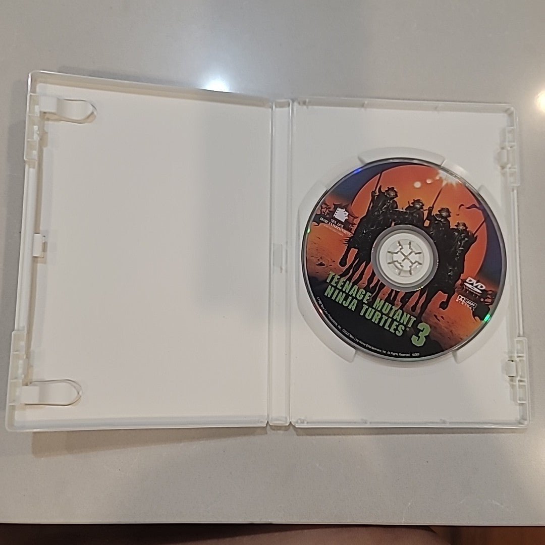 Teenage Mutant Ninja Turtles 3 Movie DVD 2002 RELEASE OF THE 1992