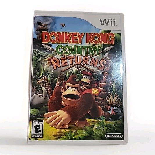 Donkey Kong Country Returns for Nintendo Wii Complete CIB