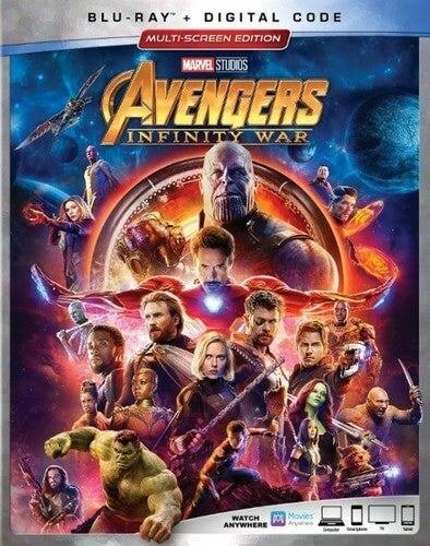 Avengers: Infinity War (Blu-ray, 2018) New Sealed Disney Marvel Deleted Scenes