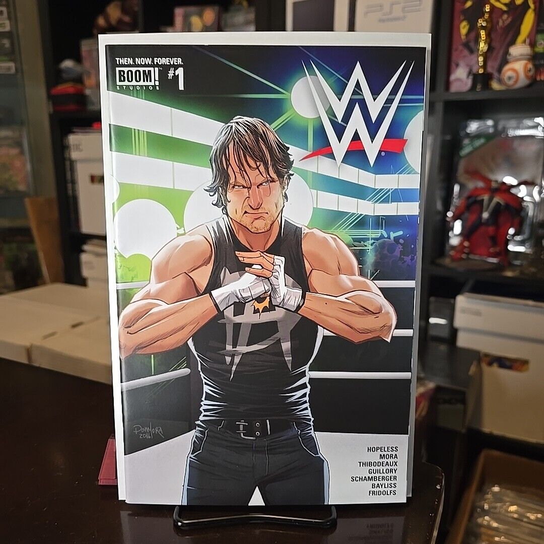 WWE: Then Now Forever #1 Comic Book (2016 Boom) Dean Ambrose Variant VFNM