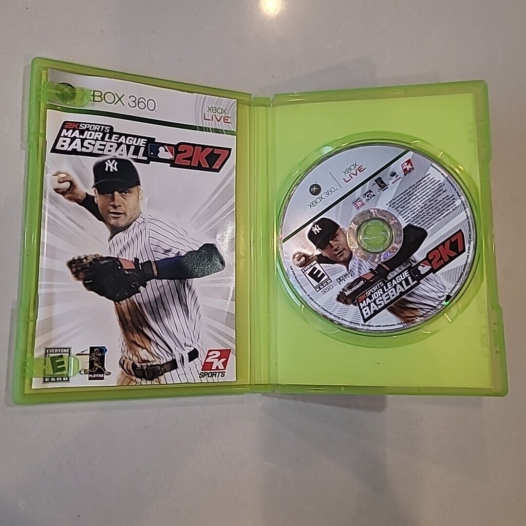 Major League Baseball 2K7 (Microsoft Xbox 360, 2007)