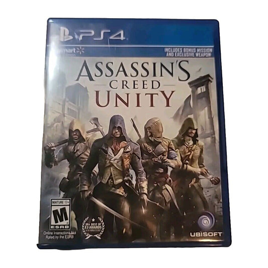 Assassin's Creed: Unity (Sony PlayStation 4, 2014) Walmart Edition