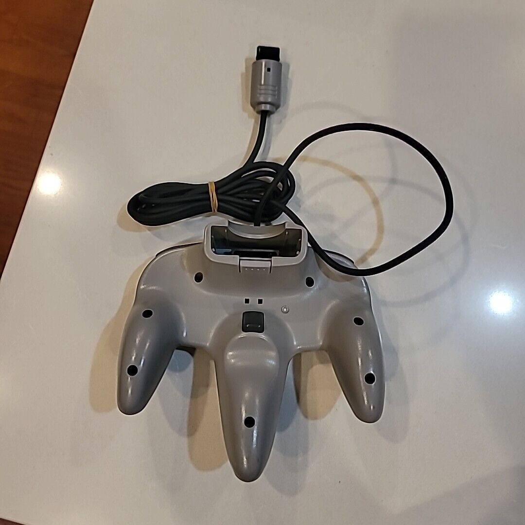 Nintendo 64 GRAY Controller N64 Original Official OEM Authentic Tested