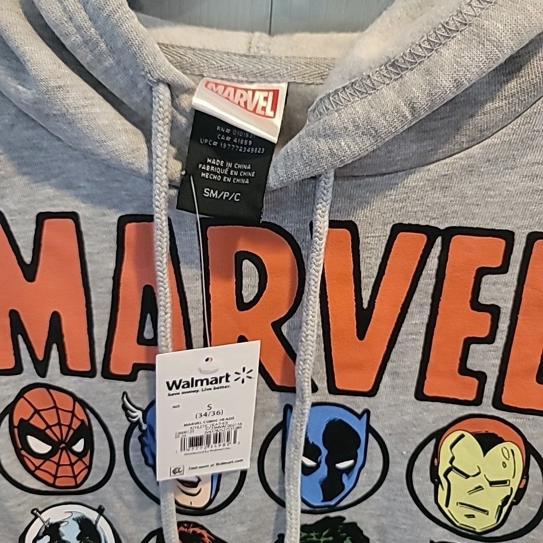 Marvel Comics Group Hoodie Men's Small (Super Soft) Brand New