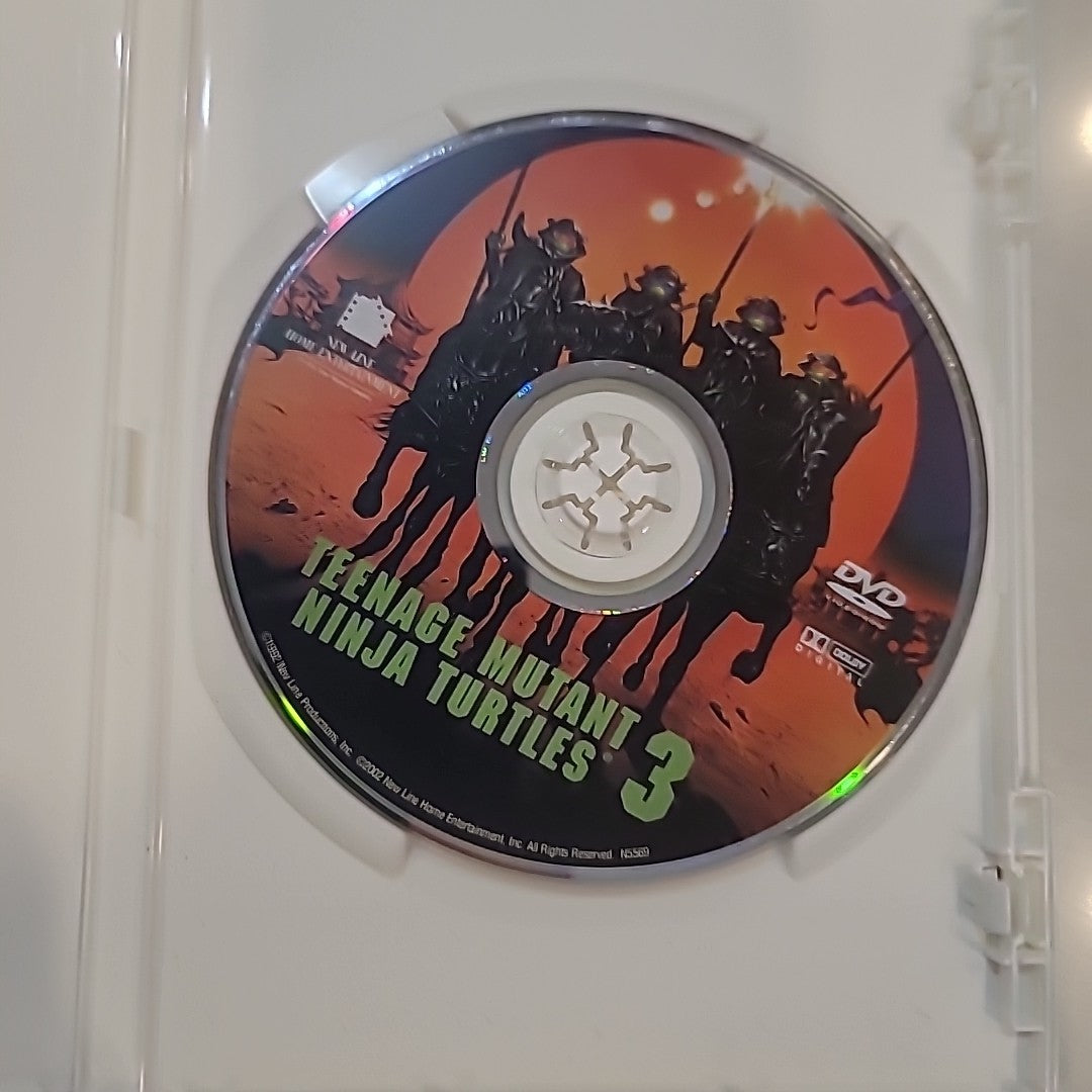 Teenage Mutant Ninja Turtles 3 Movie DVD 2002 RELEASE OF THE 1992
