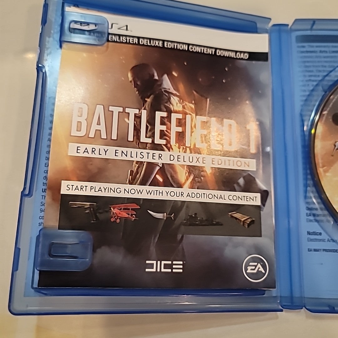 Battlefield 1: Early Enlister Deluxe Edition Sony PlayStation 4, 2016