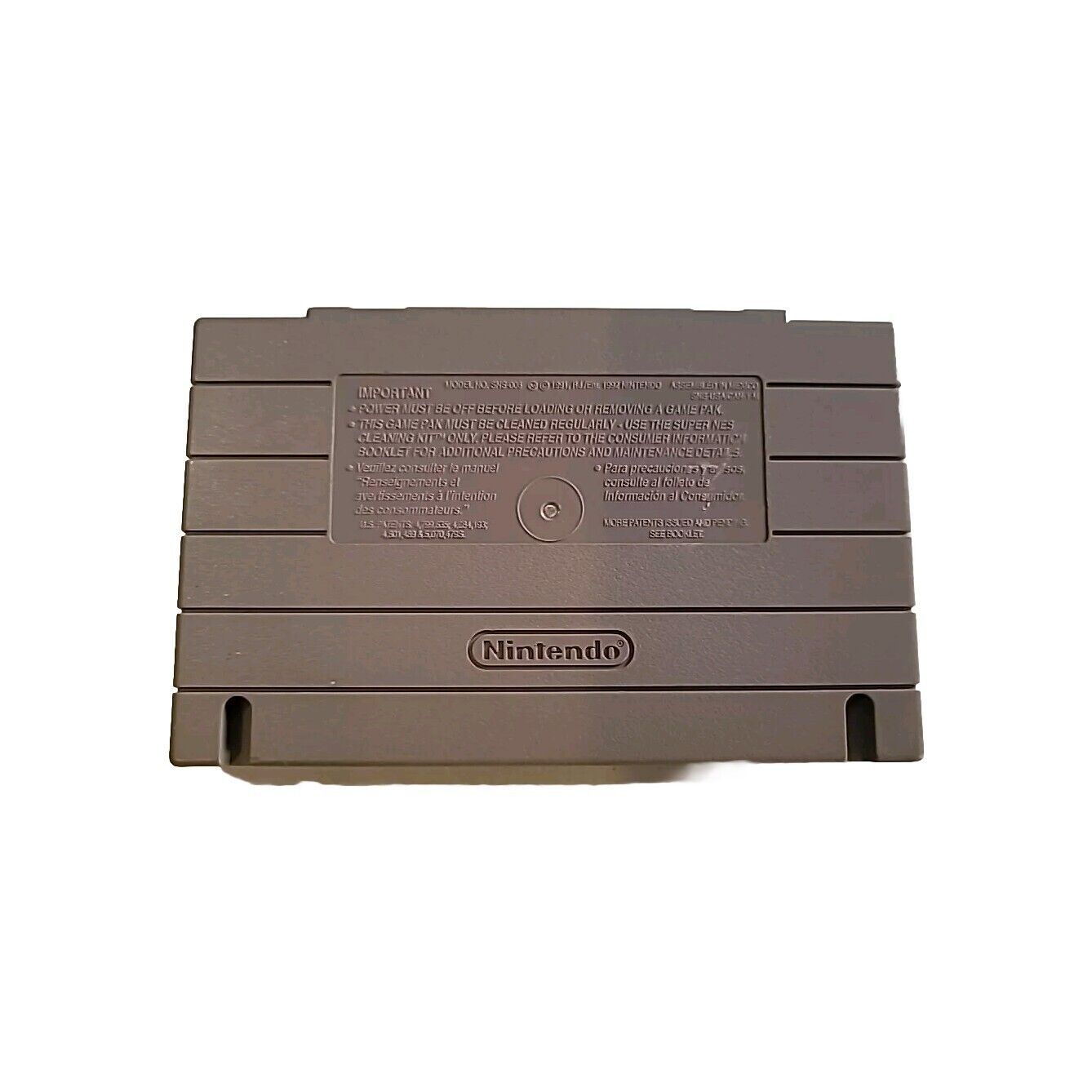 Ballz 3D for Super Nintendo SNES Cart (Tested)