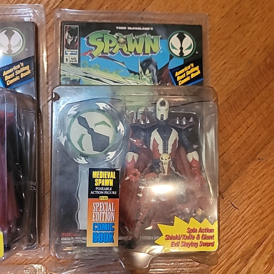 SPAWN Set of 4 Original Action Figures 1994 - McFarlane