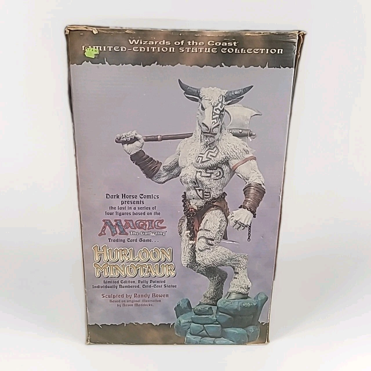 MTG Hurloon Minotaur Randy Bowen LE Cold Cast Statue (See Description)
