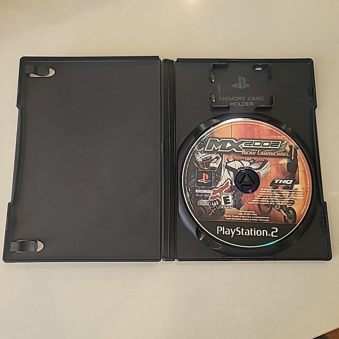 MX 2002 Featuring Ricky Carmichael (Sony PlayStation 2, 2001) No Manual