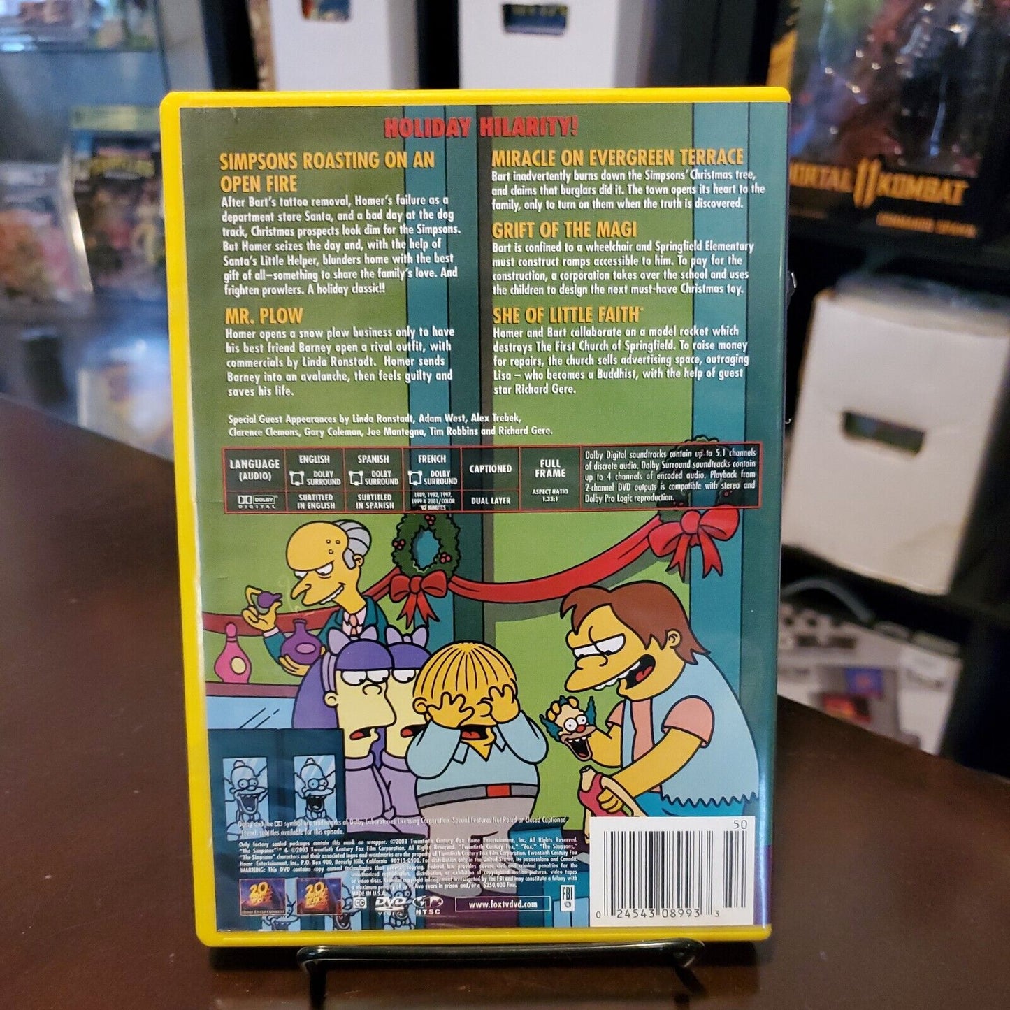 Christmas with the Simpsons (DVD, 2003) Special Featurette