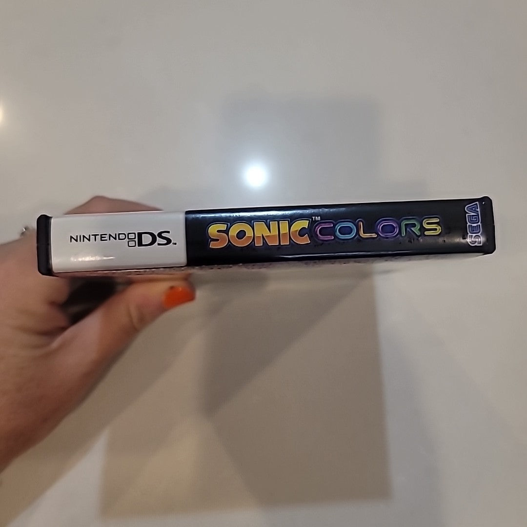 Sega Sonic Colors - Nintendo DS Case, Manual And Inserts, NO GAME!