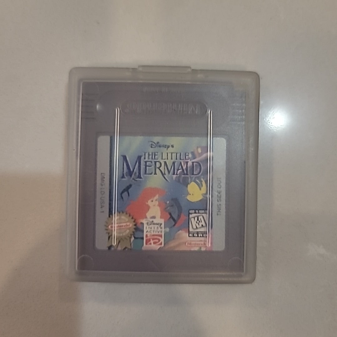 Disney's The Little Mermaid (Nintendo Gameboy, Players Choice) W/case Tested