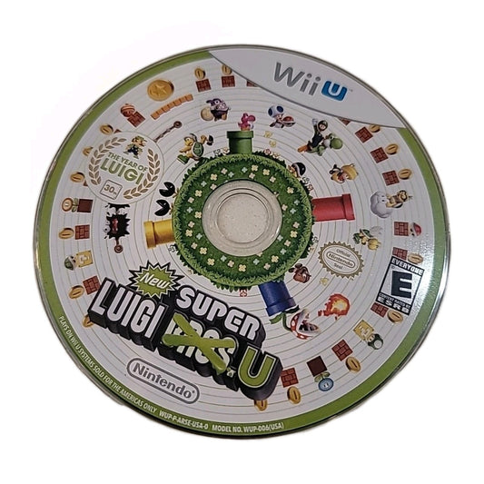 Pre-owned Super Luigi U (Nintendo Wii U, 2013) No Case.  Game Disc Only.