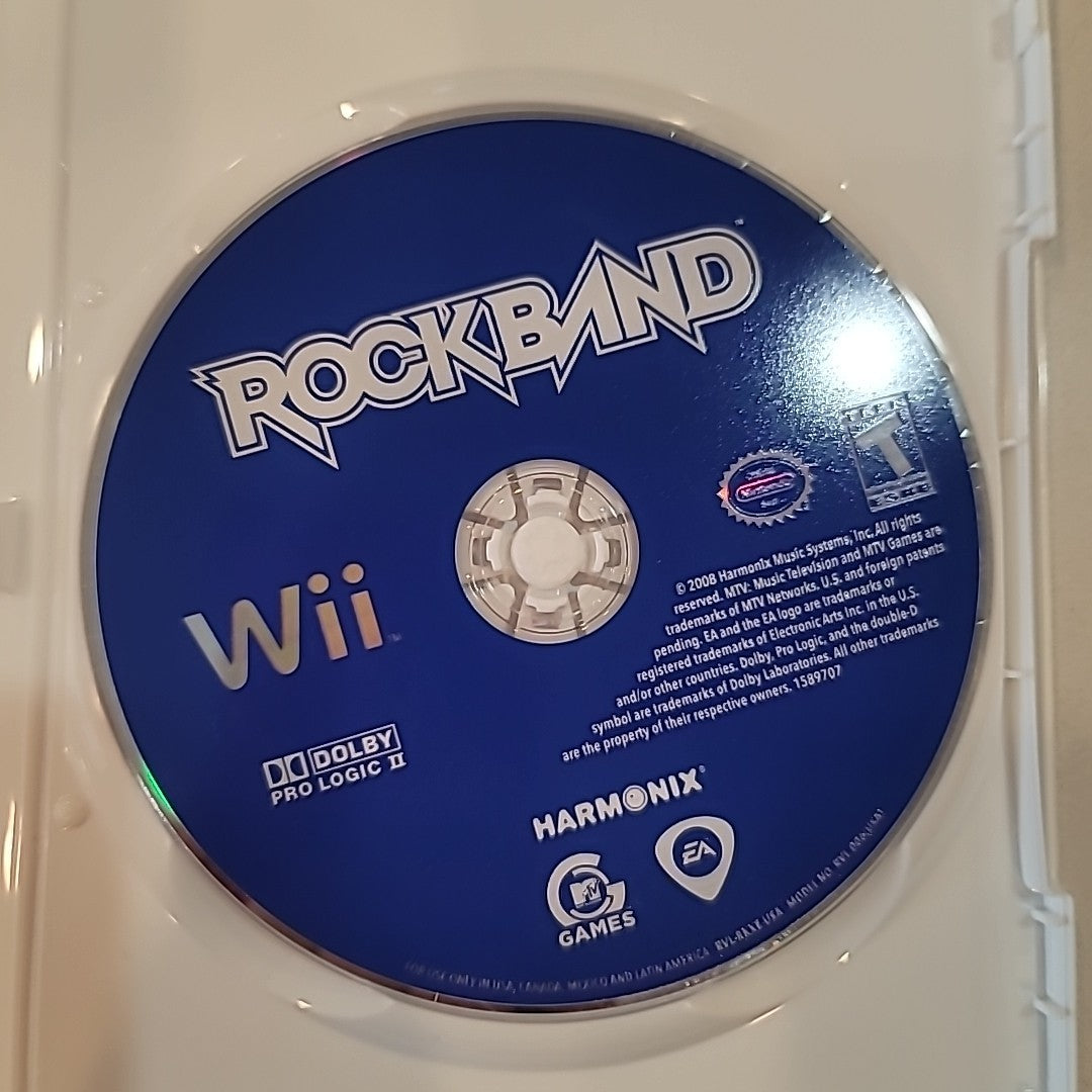 Rock Band (Nintendo Wii disc only, 2008)