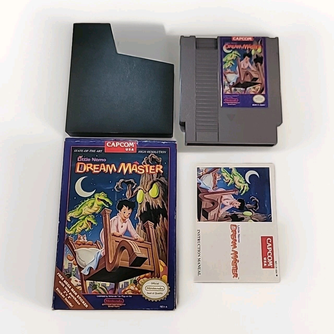 NINTENDO NES Little Nemo The Dream Master 1990 Complete CIB Authentic Ships Fast