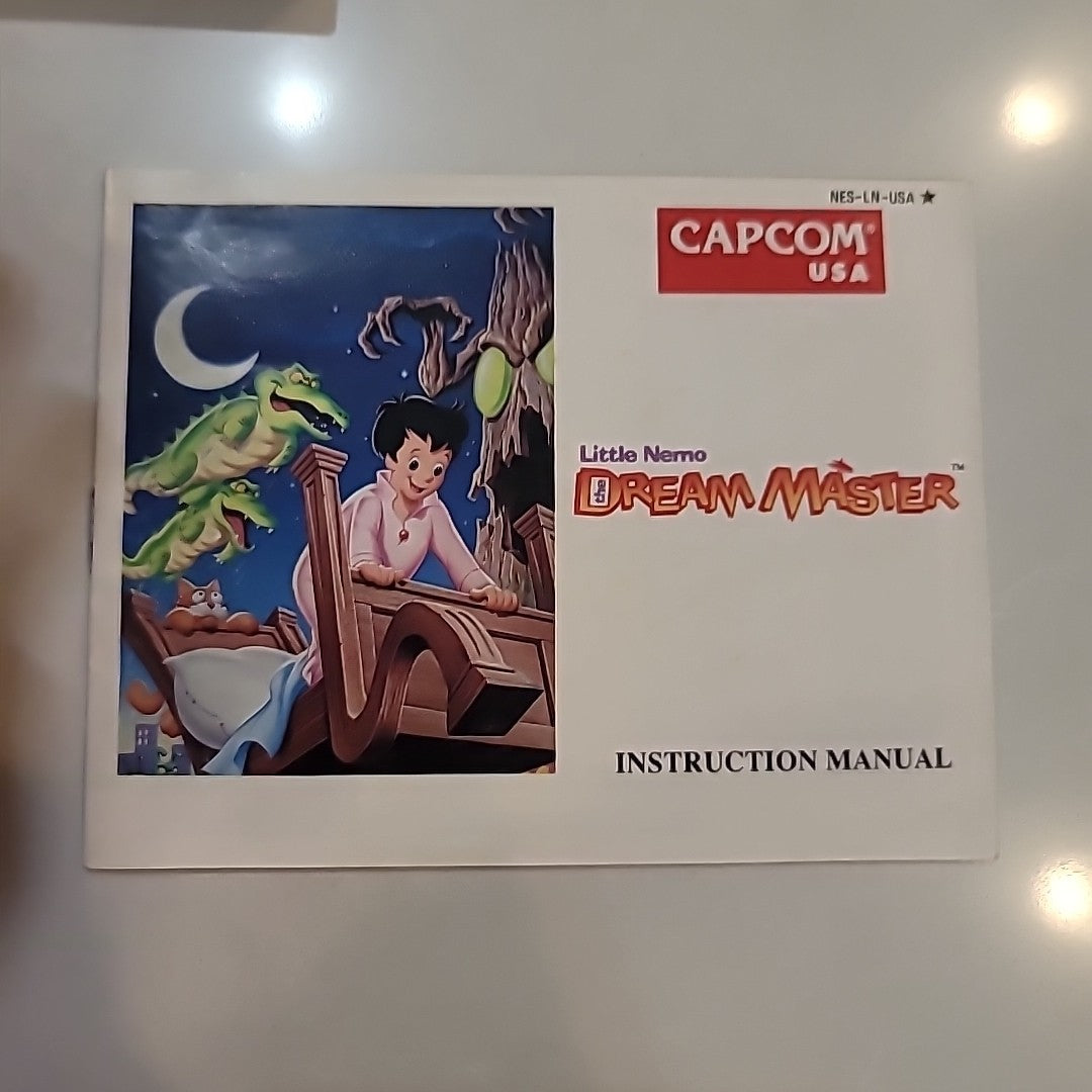 NINTENDO NES Little Nemo The Dream Master 1990 Complete CIB Authentic Ships Fast